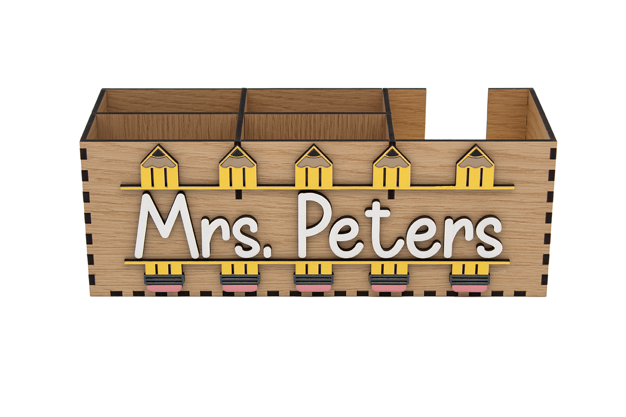 Personalized Teacher Pencil Holder