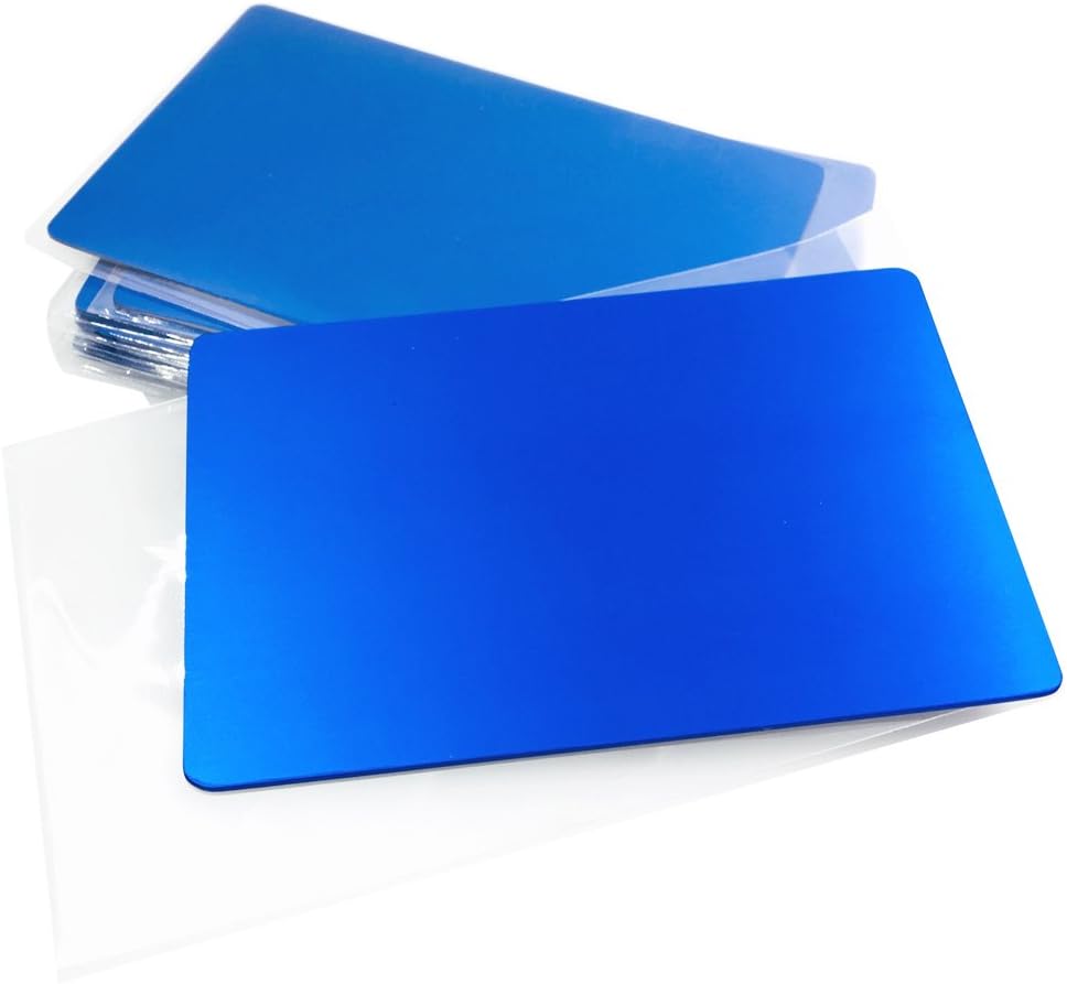 Premium Anodized Aluminum Business Cards