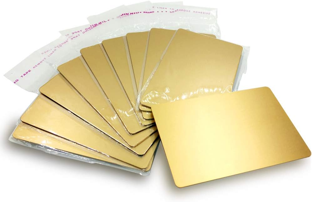 Premium Anodized Aluminum Business Cards