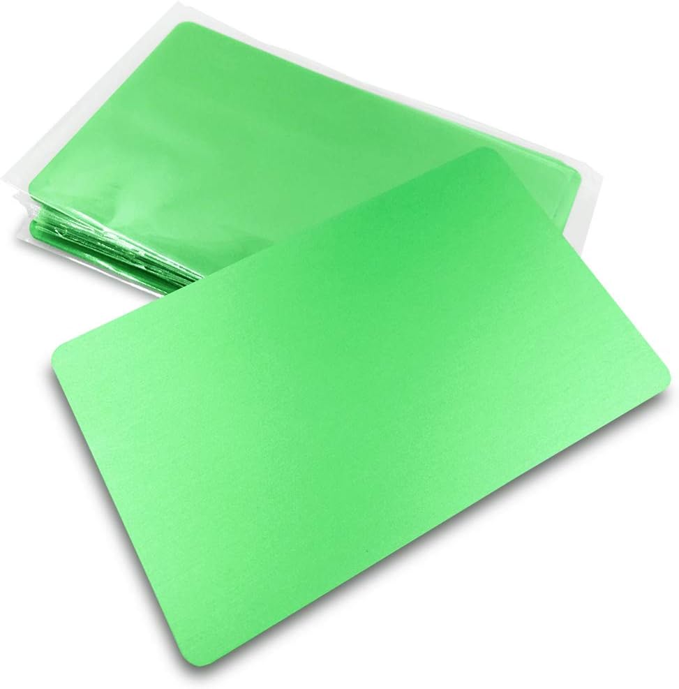 Premium Anodized Aluminum Business Cards