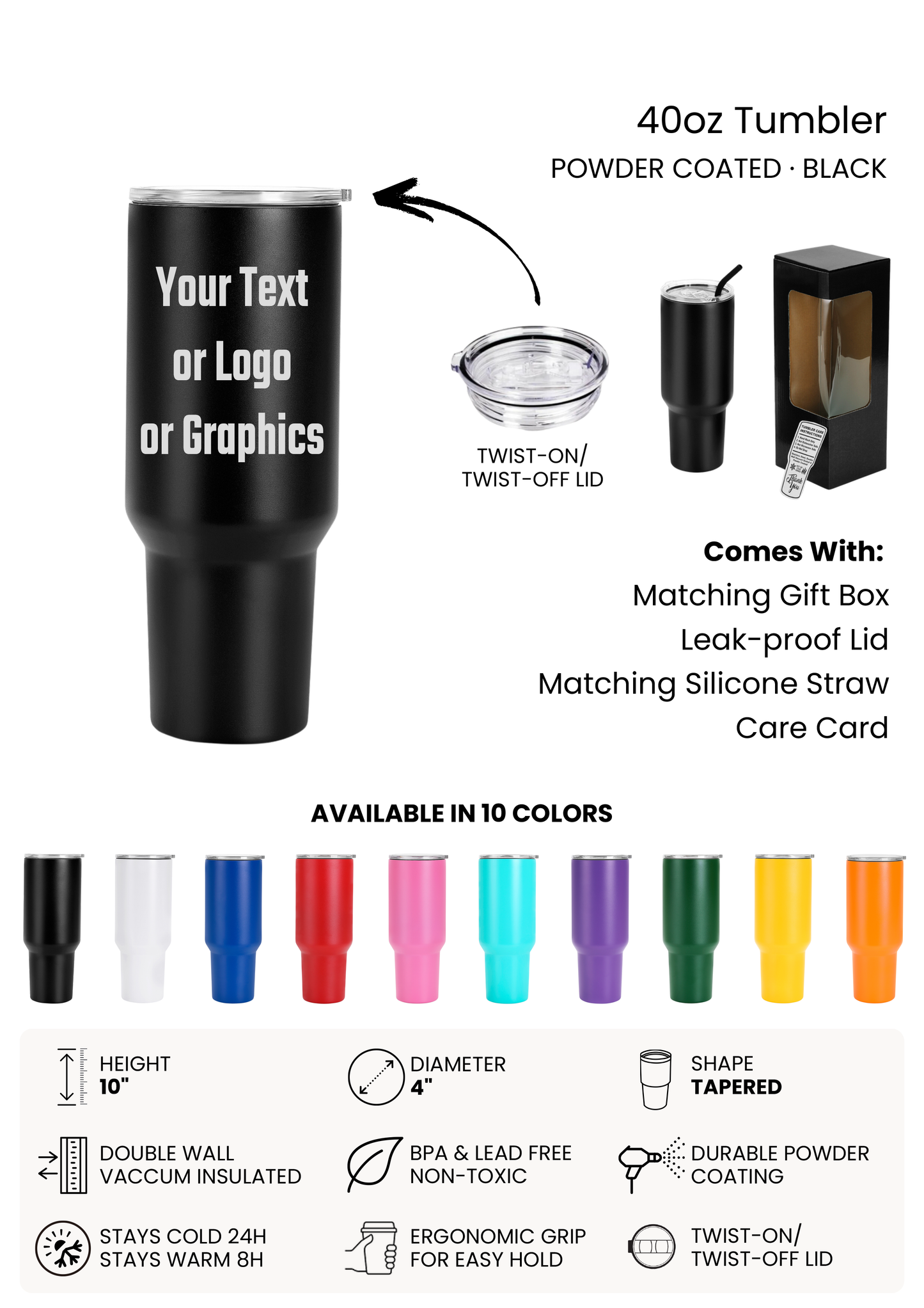 40oz tumbler