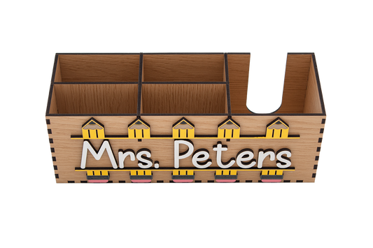 Personalized Teacher Pencil Holder