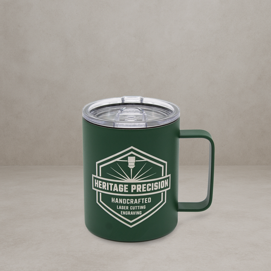12oz coffee camper mug tumbler